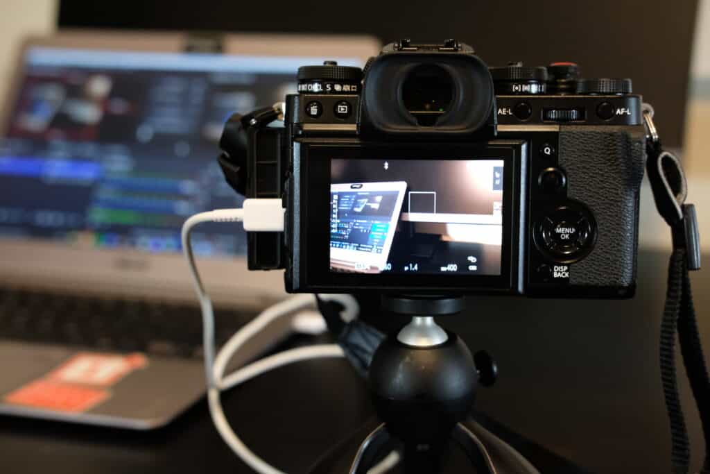 Fujifilm X Camera webcam via USB-C